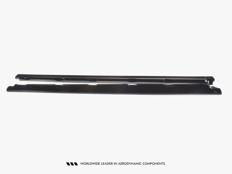 Maxton Design Side Skirt Diffusers Volkswagen Golf Standard Mk7 Facelift