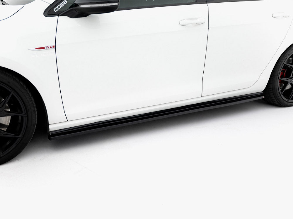Maxton Design Side Skirt Diffusers V.2 Volkswagen Golf GTI / GTD Mk7 / Mk7 Facelift (narrow)