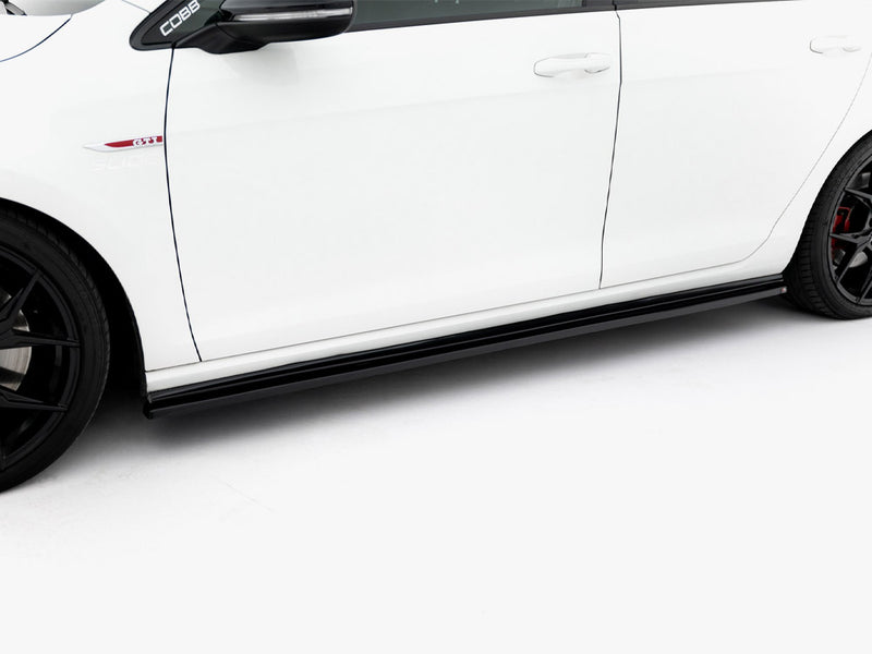 Maxton Design Side Skirt Diffusers V.2 Volkswagen Golf GTI / GTD Mk7 / Mk7 Facelift (narrow)