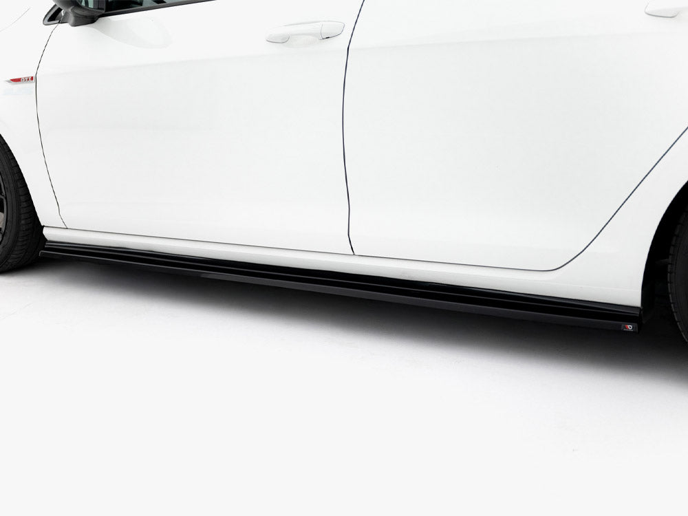 Maxton Design Side Skirt Diffusers V.2 Volkswagen Golf GTI / GTD Mk7 / Mk7 Facelift (narrow)