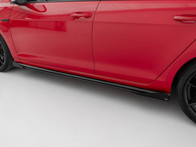 Maxton Design Side Flaps Volkswagen Golf R / R-Line Mk7 Facelift