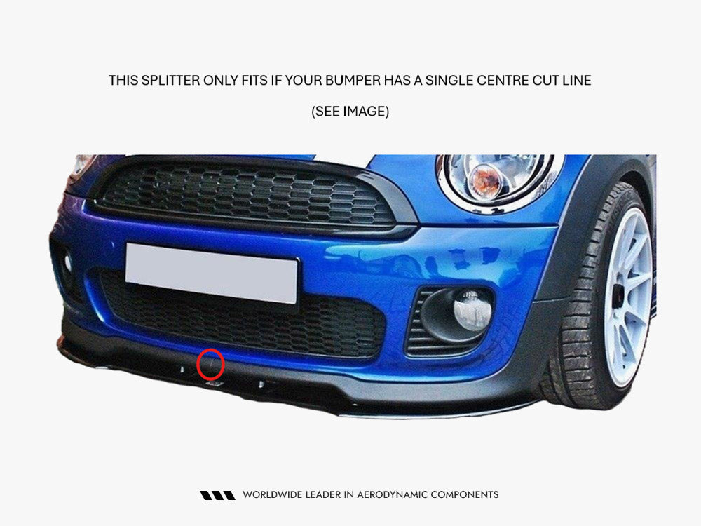 Maxton Design Front Splitter V.1 Mini Cooper R56 JCW