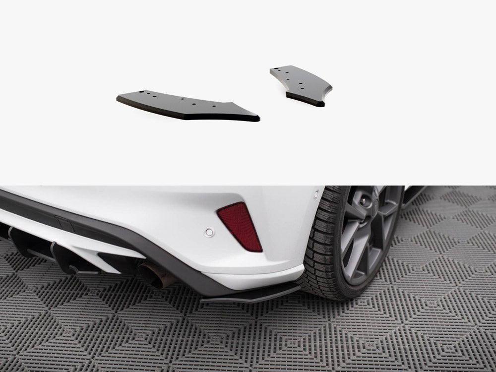 Maxton Design Street PRO Rear Side Splitters Ford Focus ST Mk4