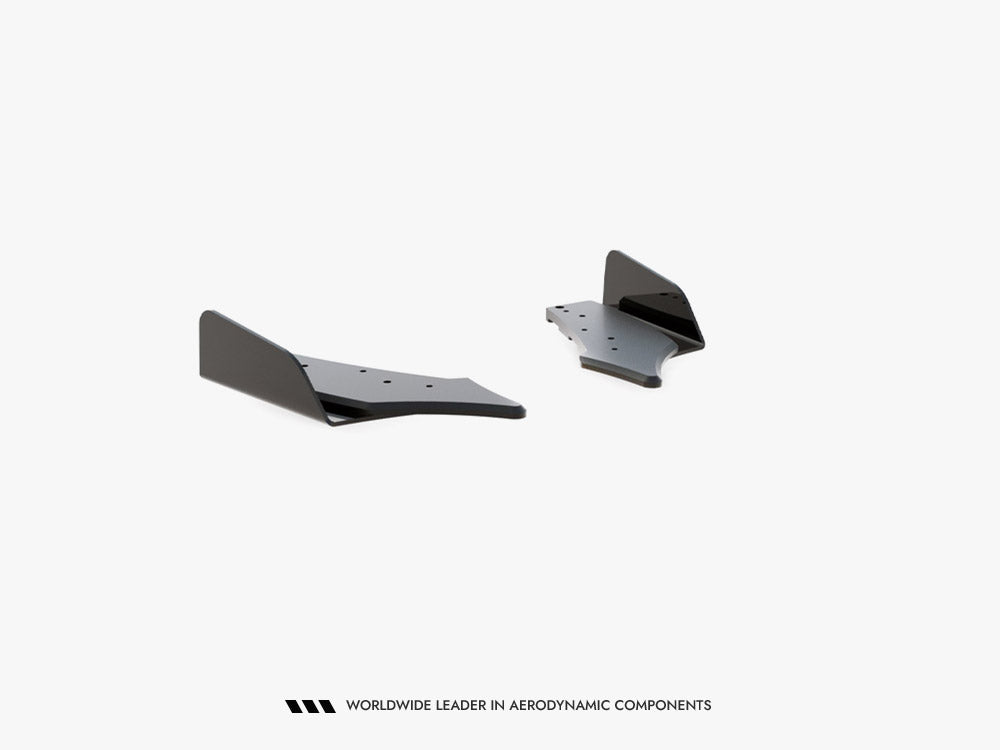Maxton Design Street PRO Rear Side Splitters + Flaps Ford Focus ST Mk4