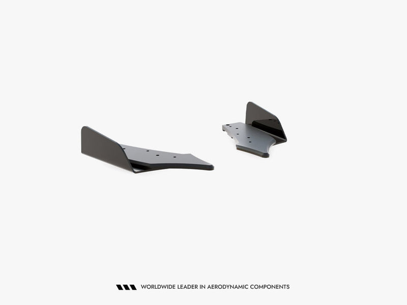 Maxton Design Street PRO Rear Side Splitters + Flaps Ford Focus ST Mk4