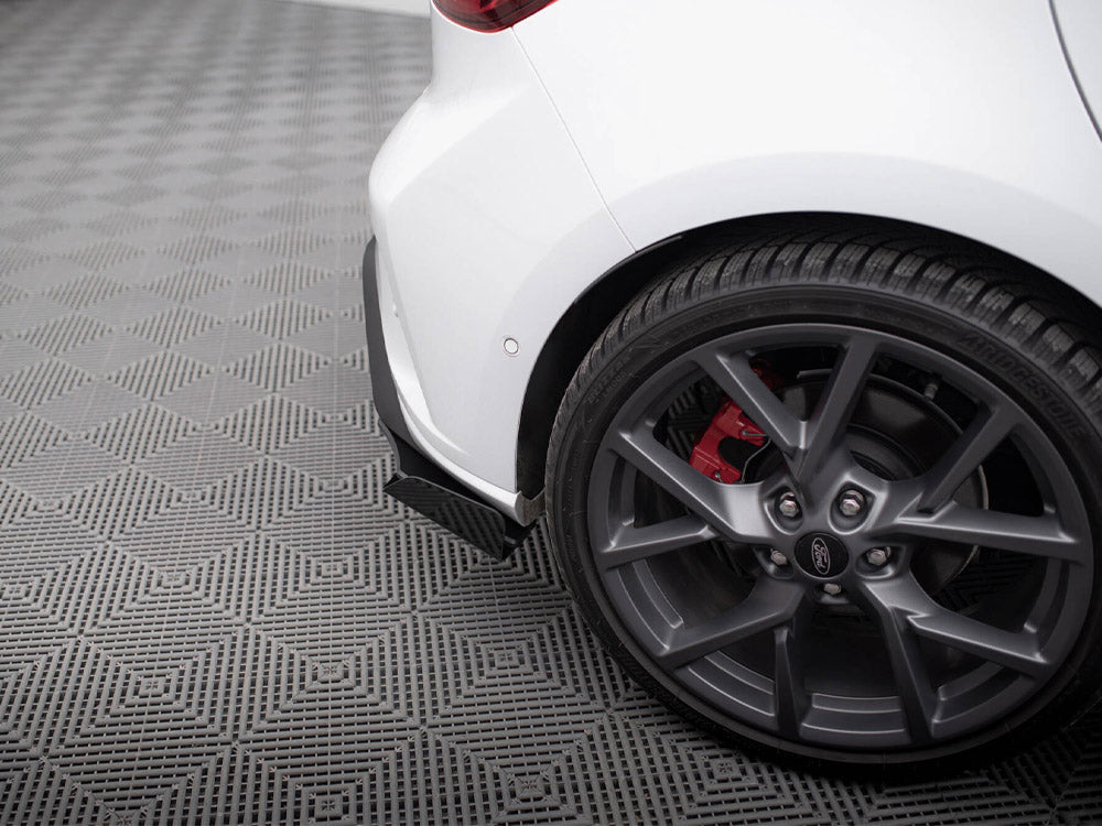 Maxton Design Street PRO Rear Side Splitters + Flaps Ford Focus ST Mk4