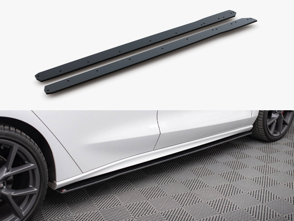 Maxton Design Street PRO Side Skirt Diffusers Ford Focus ST / ST-Line Mk4