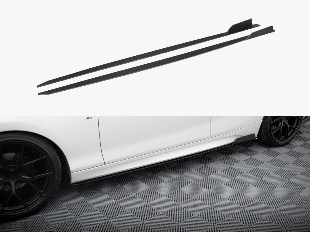 Maxton Design Racing Side Skirt Diffusers BMW 1 M135i / M140i / M-Pack F21