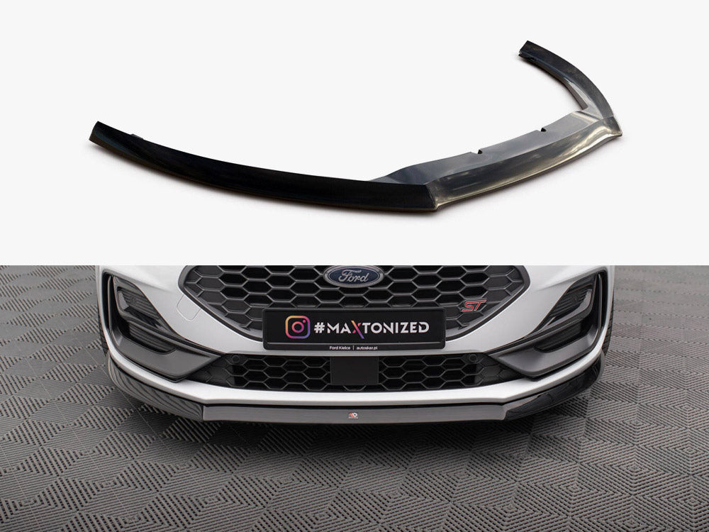 Maxton Design Front Splitter V.8 Ford Focus ST / ST-Line Mk4 Facelift