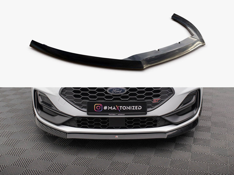Maxton Design Front Splitter V.8 Ford Focus ST / ST-Line Mk4 Facelift