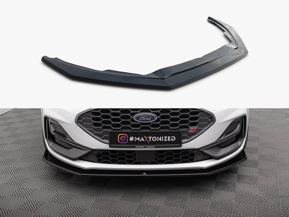 Maxton Design Front Splitter V.6 Ford Focus ST / ST-Line Mk4 Facelift