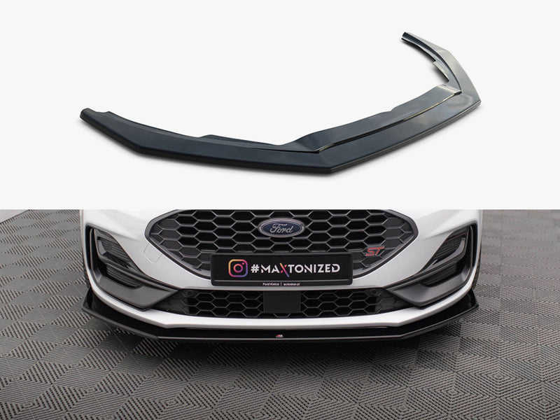 Maxton Design Front Splitter V.6 Ford Focus ST / ST-Line Mk4 Facelift