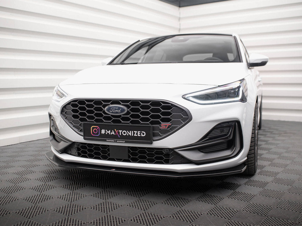 Maxton Design Front Splitter V.6 Ford Focus ST / ST-Line Mk4 Facelift