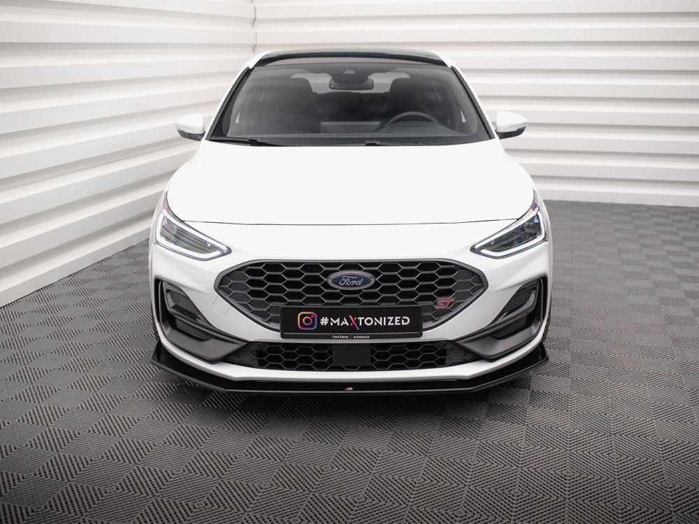 Maxton Design Front Splitter V.6 Ford Focus ST / ST-Line Mk4 Facelift