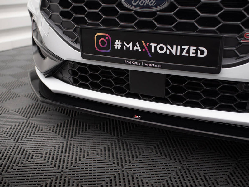 Maxton Design Front Splitter V.6 Ford Focus ST / ST-Line Mk4 Facelift