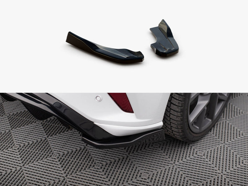 Maxton Design Rear Side Splitters V.3 (For rear valance v.2) Ford Focus Hatchback ST Mk4