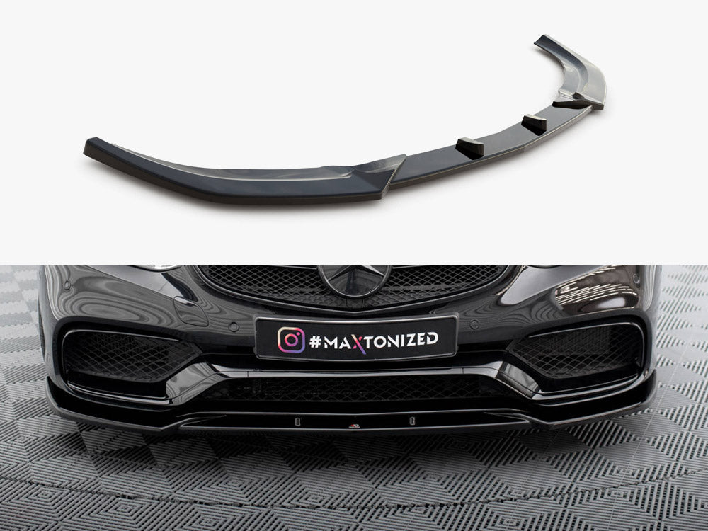 Maxton Design Front Splitter Mercedes E63 AMG Sedan W212 Facelift