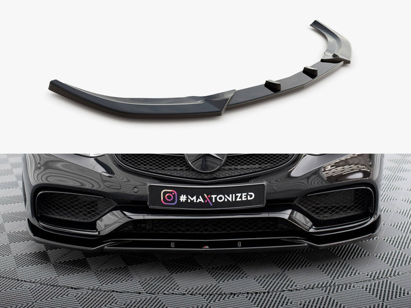 Maxton Design Front Splitter Mercedes E63 AMG Sedan W212 Facelift