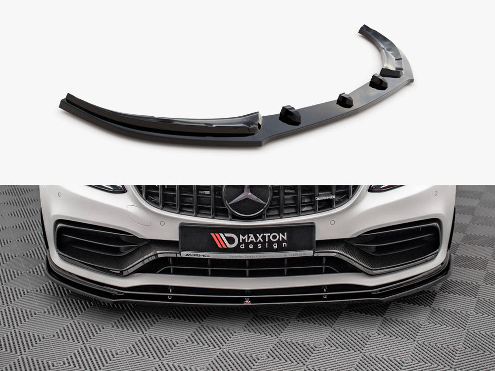 Maxton Design Front Splitter V.1 Mercedes-AMG C63 Coupe AMG Aero Pack C205 Facelift