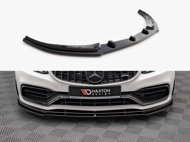 Maxton Design Front Splitter V.1 Mercedes-AMG C63 Coupe AMG Aero Pack C205 Facelift