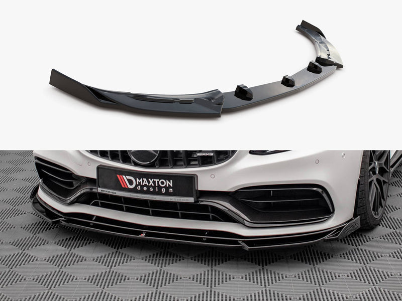 Maxton Design Front Splitter V.2 Mercedes-AMG C63 Coupe AMG Aero Pack C205 Facelift