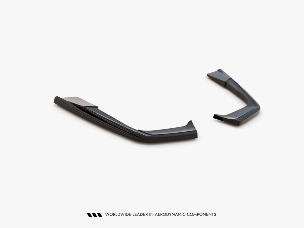 Maxton Design Rear Side Splitters Mercedes-AMG C 63AMG Coupe AMG Aero Pack C205 Facelift