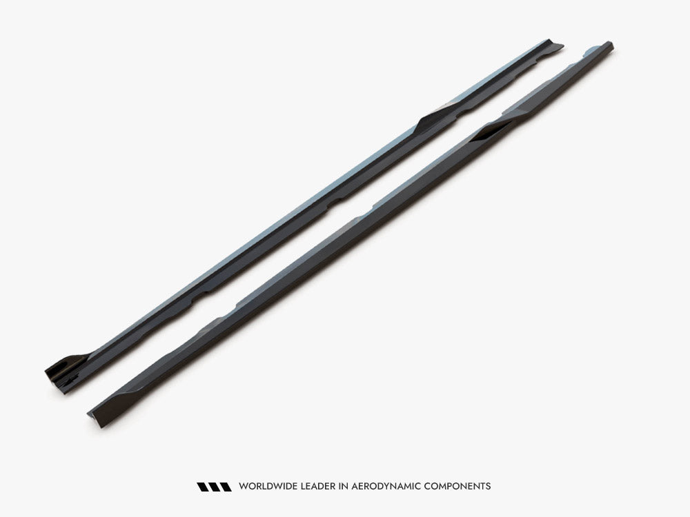 Maxton Design Side Skirts Diffusers V.2 Mercedes-AMG C 63AMG Coupe C205 Facelift