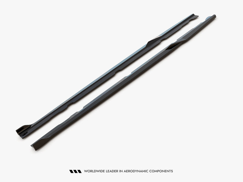 Maxton Design Side Skirts Diffusers V.2 Mercedes-AMG C 63AMG Coupe C205 Facelift