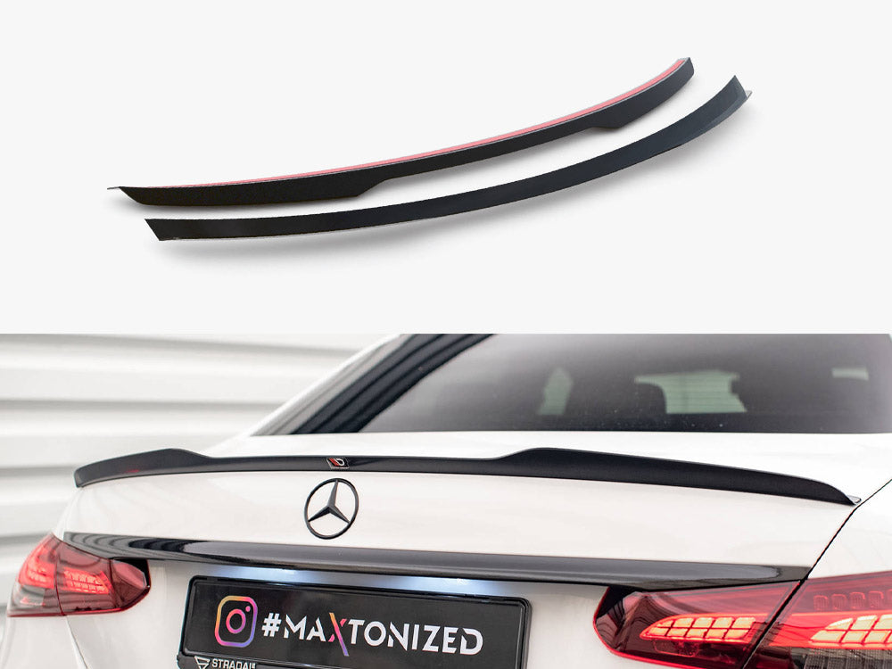 Maxton Design Spoiler CAP Mercedes E Sedan AMG Line W213 Facelift