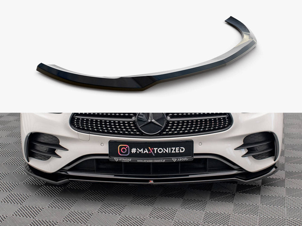Maxton Design Front Splitter V.1 Mercedes E AMG Line W213 Facelift