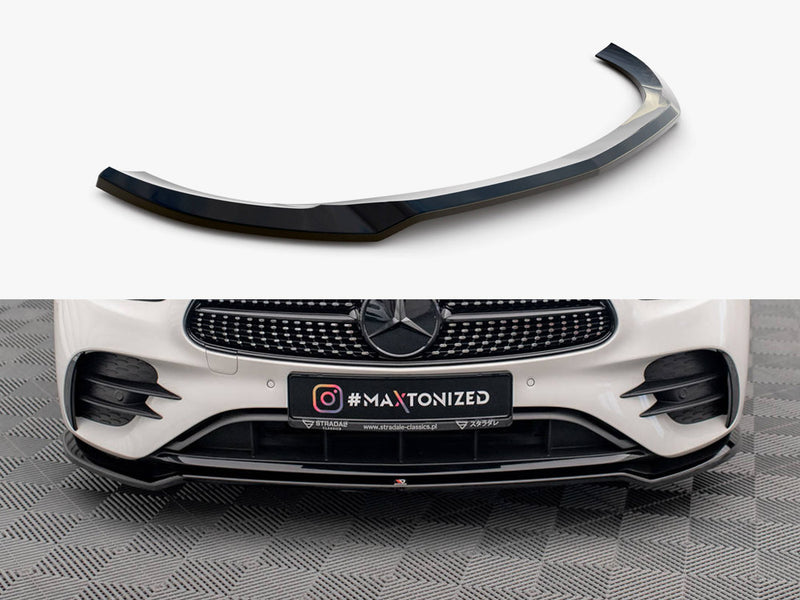 Maxton Design Front Splitter V.1 Mercedes E AMG Line W213 Facelift