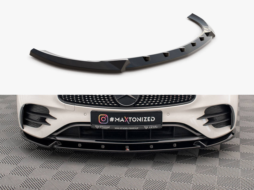 Maxton Design Front Splitter V.2 Mercedes E AMG Line W213 Facelift