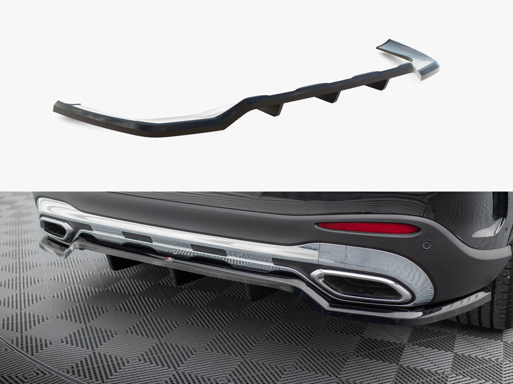 Maxton Design Rear Splitter (Vertical Bars) Mercedes-Benz GLC AMG-Line X254