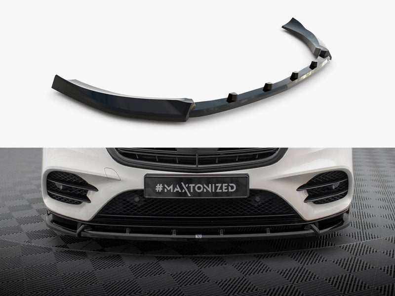 Maxton Design Front Splitter V.2 Mercedes-Benz S AMG-Line W222 Facelift