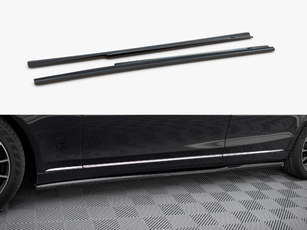 Maxton Design Side Skirt Diffusers Mercedes-Benz S W222