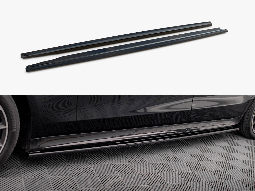 Maxton Design Side Skirts Diffusers Mercedes S Long AMG-Line V223