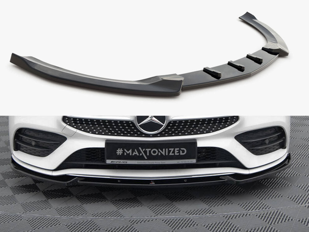 Maxton Design Front Splitter V.2 Mercedes-Benz CLA A35 AMG / AMG-Line C118