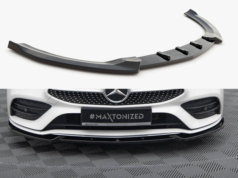 Maxton Design Front Splitter V.2 Mercedes-Benz CLA A35 AMG / AMG-Line C118