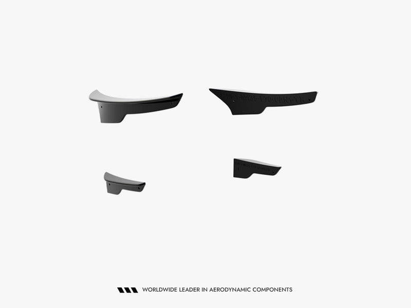 Maxton Design Front Bumper Wings (Canards) BMW 1 M-Pack F70