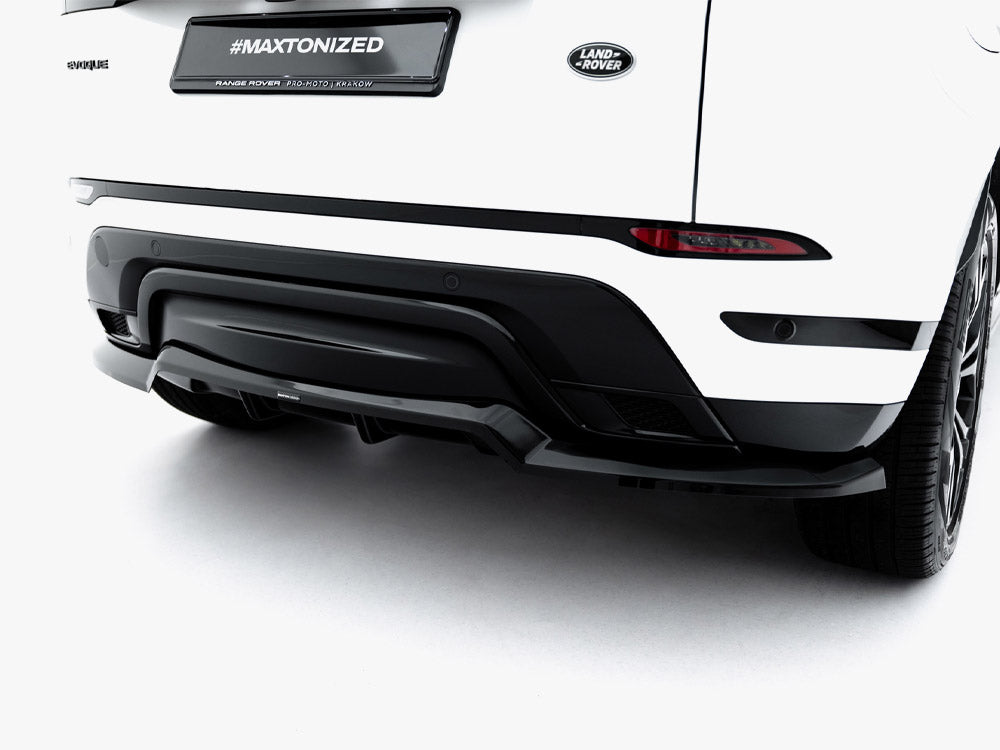 Maxton Design Rear Splitter (Vertical Bars) Land Rover Range Rover Evoque Dynamic Mk2