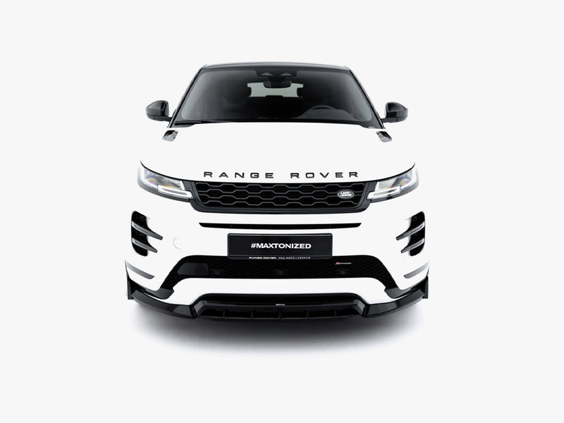 Maxton Design Front Splitter Land Rover Range Rover Evoque Dynamic Mk2