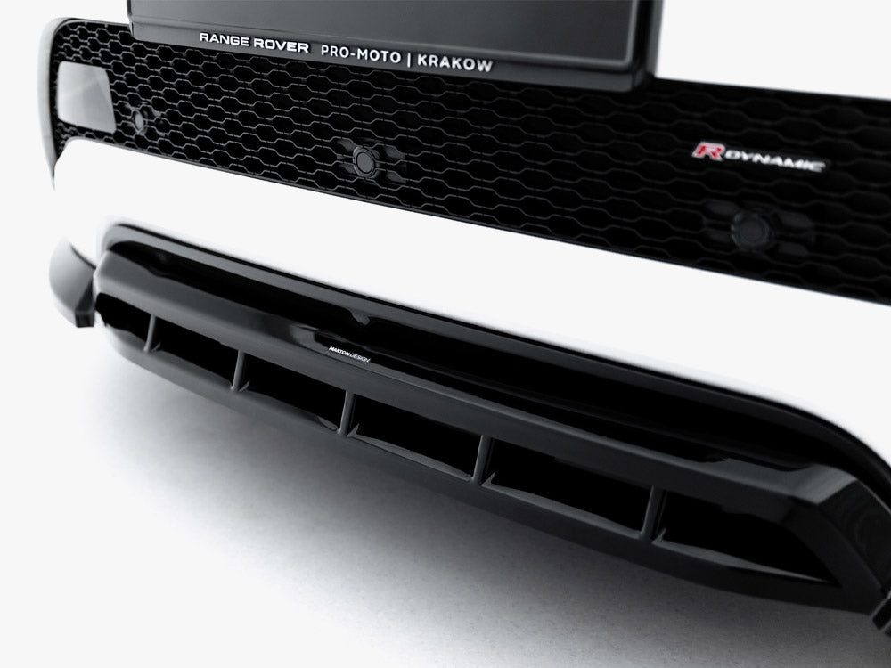 Maxton Design Front Splitter Land Rover Range Rover Evoque Dynamic Mk2