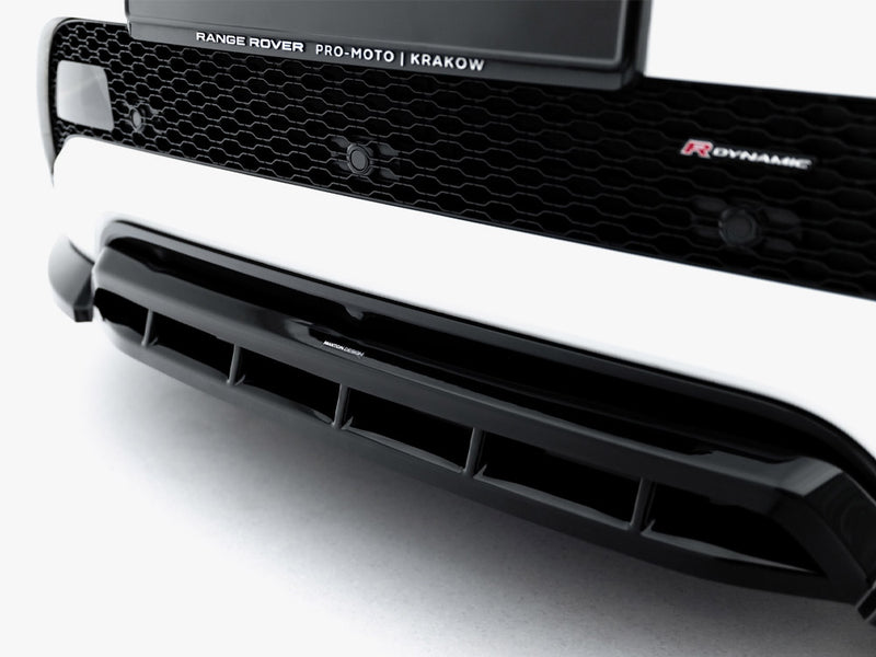 Maxton Design Front Splitter Land Rover Range Rover Evoque Dynamic Mk2