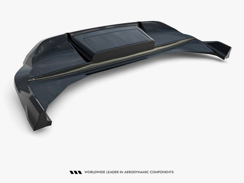Maxton Design Rear Splitter (Vertical Bars) Audi Q6 e-tron S-Line / SQ6 e-tron SUV / Sportback Mk1