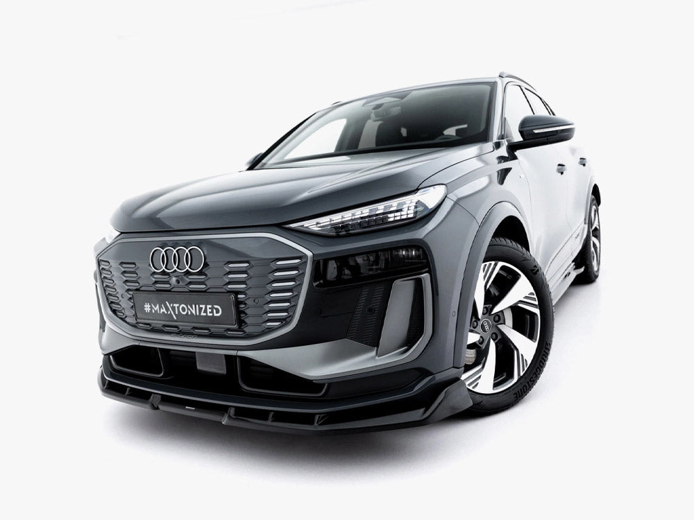 Maxton Design Front Splitter Audi Q6 e-tron Standard / S-Line / SQ6 e-tron SUV / Sportback Mk1