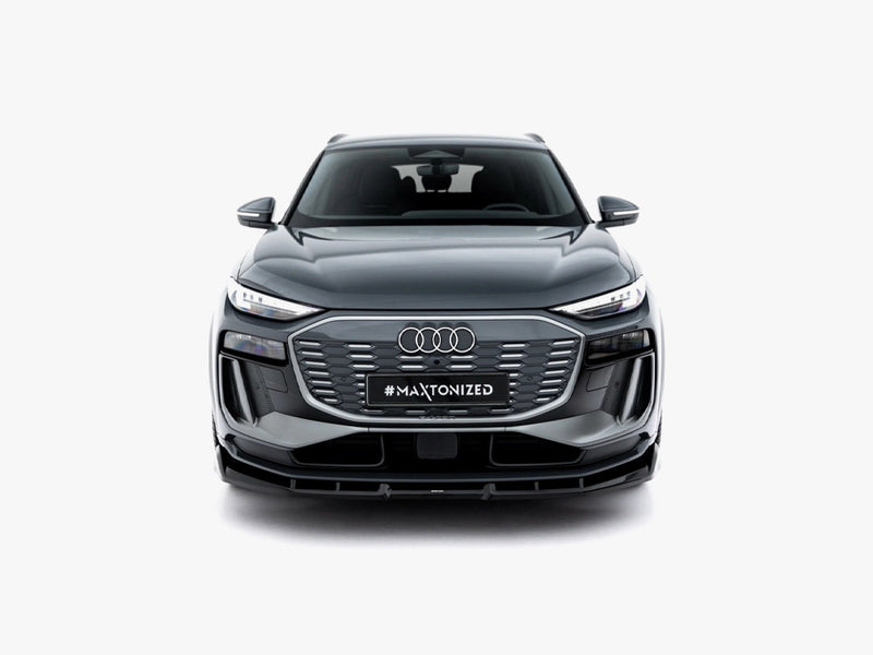 Maxton Design Front Splitter Audi Q6 e-tron Standard / S-Line / SQ6 e-tron SUV / Sportback Mk1