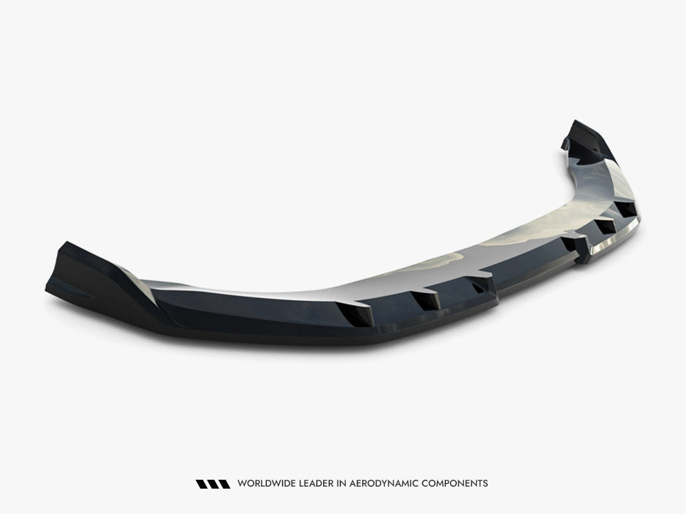 Maxton Design Front Splitter Audi Q6 e-tron Standard / S-Line / SQ6 e-tron SUV / Sportback Mk1