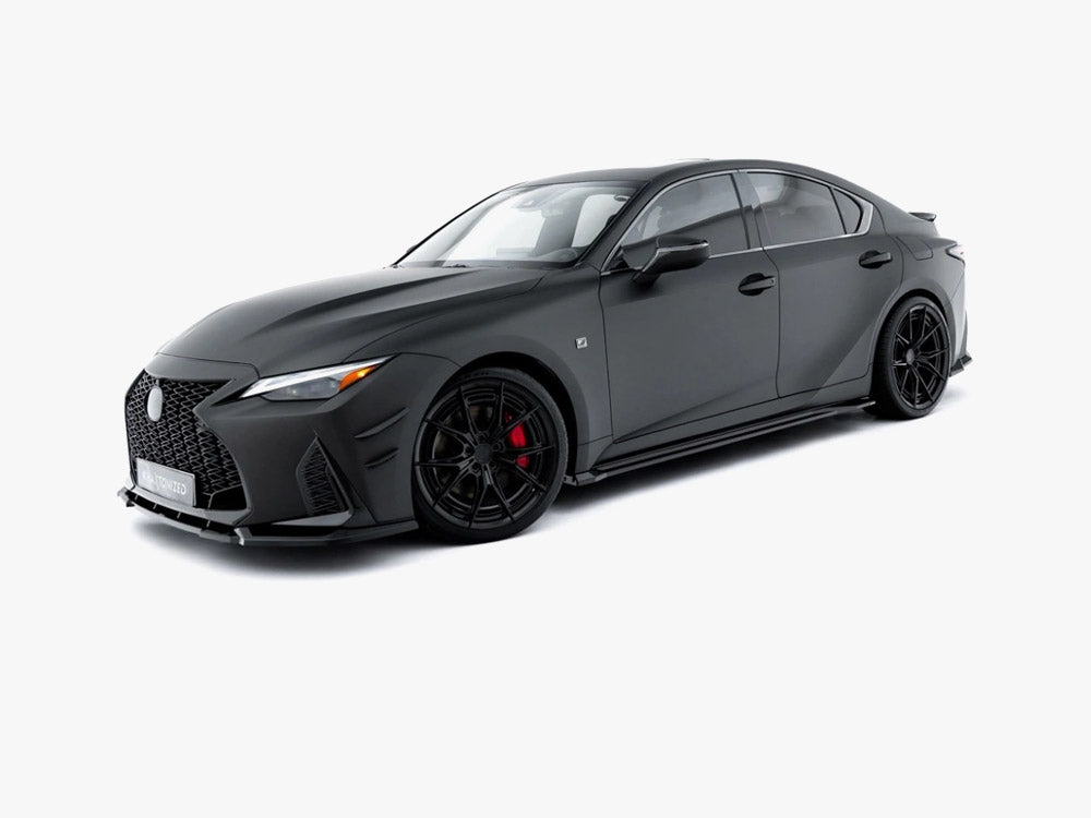 Maxton Design Side Skirt Diffusers Lexus IS 500 Mk3 Facelift 2 (XE30)