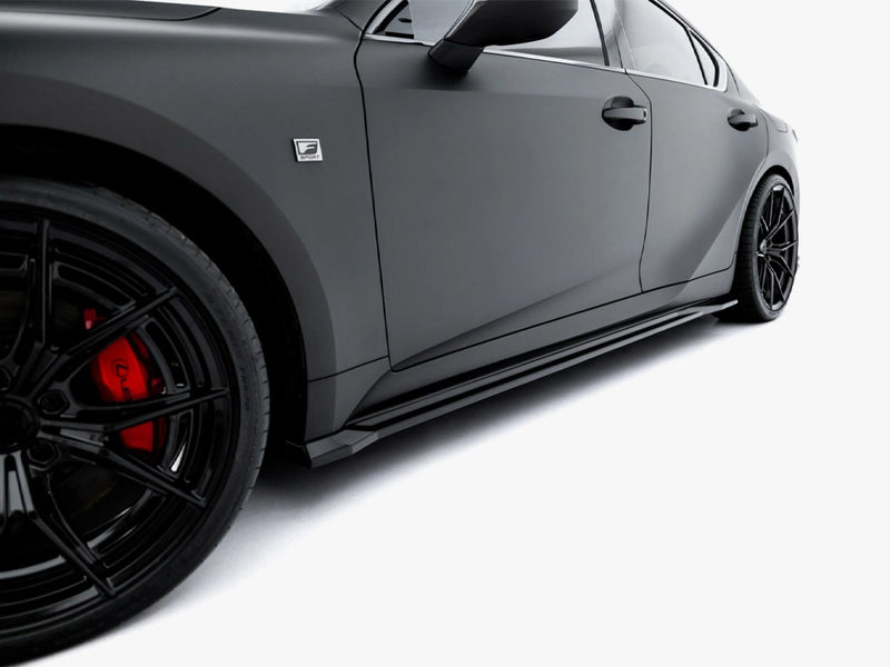 Maxton Design Side Skirt Diffusers Lexus IS 500 Mk3 Facelift 2 (XE30)