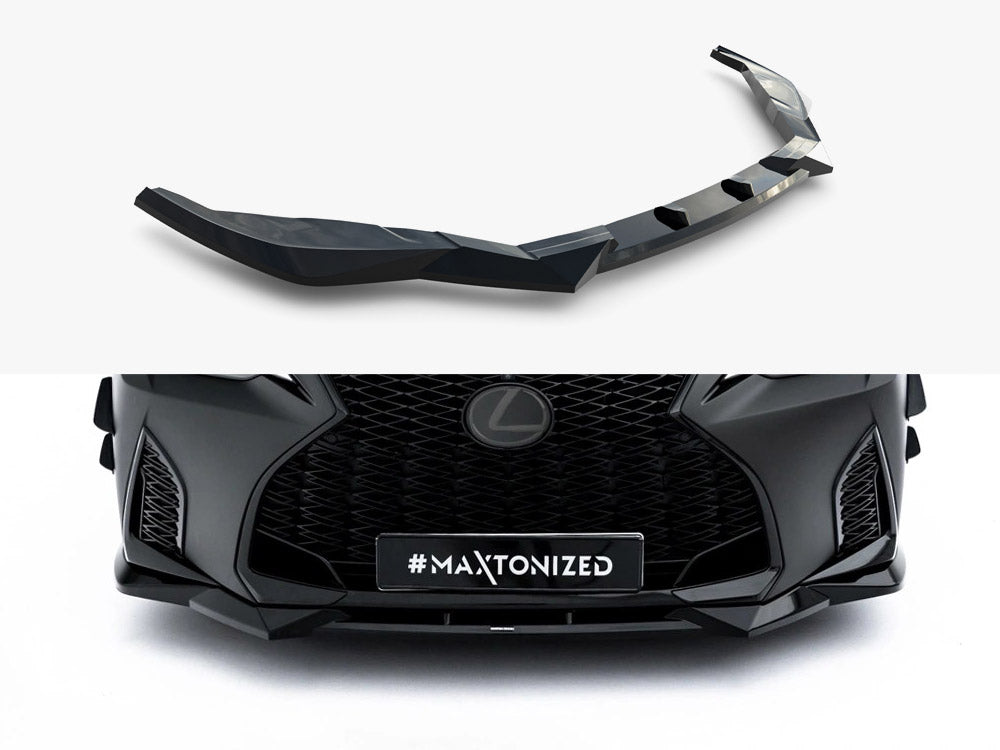 Maxton Design Front Splitter V.2 Lexus IS 500 Mk3 Facelift 2 (XE30)